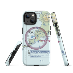 Nikolski Air Station (IKO) VFR Sectional  Tough iPhone Case