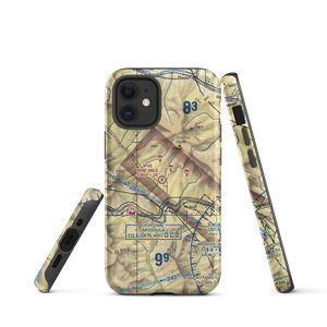 Nine Mile Airport (MT52) VFR Sectional  Tough iPhone Case