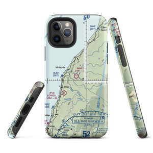 Ninilchik Airport (NIN) VFR Sectional  Tough iPhone Case