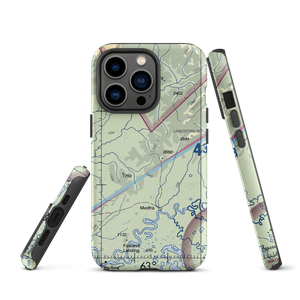 Nixon Fork Mine Airport (AK40) VFR Sectional  Tough iPhone Case