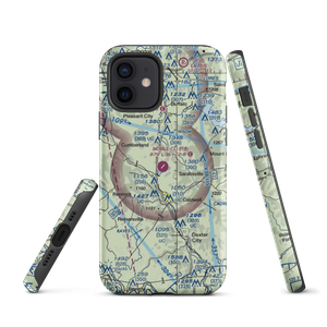 Noble County Airport (I10) VFR Sectional  Tough iPhone Case