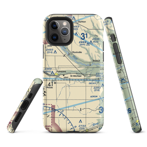 Noble Field (56NE) VFR Sectional  Tough iPhone Case