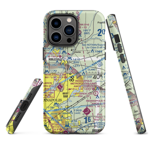 Noblesville Airport (I80) VFR Sectional  Tough iPhone Case