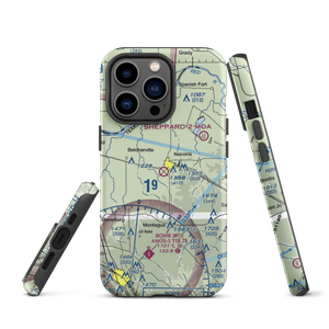 Nocona Airport (F48) VFR Sectional  Tough iPhone Case