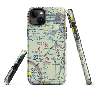 Noland RLA Restricted Landing Area (3IS3) VFR Sectional  Tough iPhone Case