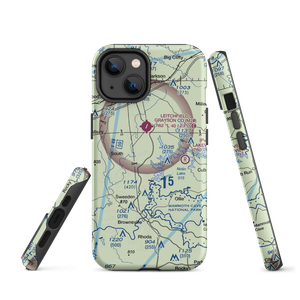 Nolin Aero Salvage Airport (5KY9) VFR Sectional  Tough iPhone Case