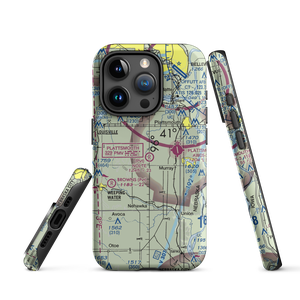 Nolte Farms Airport (NE82) VFR Sectional  Tough iPhone Case