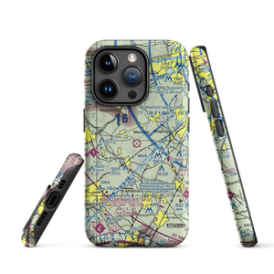 Norfolk airport (32M) VFR Sectional  Tough iPhone Case