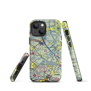 Norfolk airport (32M) VFR Sectional  Tough iPhone Case