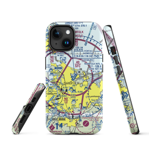 Norfolk International Airport (ORF) VFR Sectional  Tough iPhone Case