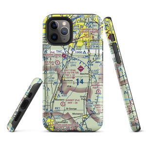 Norman Airport (89LL) VFR Sectional  Tough iPhone Case
