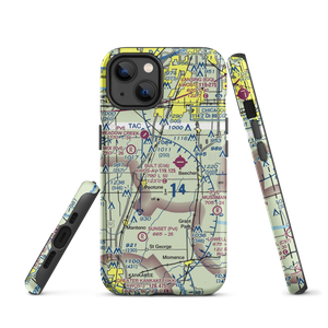 Norman Airport (89LL) VFR Sectional  Tough iPhone Case