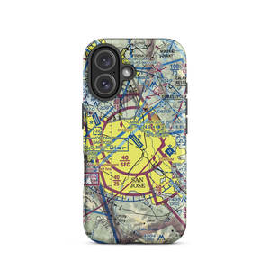 Norman Y. Mineta San Jose International Airport (SJC) VFR Sectional  Tough iPhone Case
