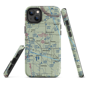 Norrie Brook Airport (WI00) VFR Sectional  Tough iPhone Case