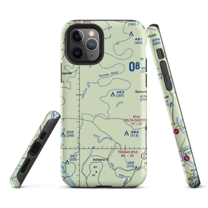 Norris Airstrip (9LA2) VFR Sectional  Tough iPhone Case