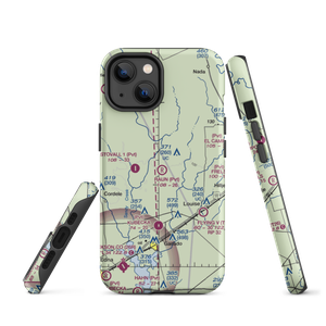 Norris Raun Ranch Airport (68TE) VFR Sectional  Tough iPhone Case