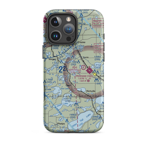 North Air Seaplane Base (MY93) VFR Sectional  Tough iPhone Case