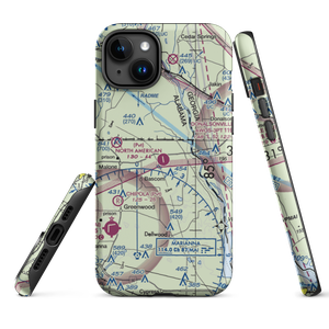 North American Farms Airport (56FD) VFR Sectional  Tough iPhone Case