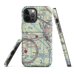 North American Farms Airport (56FD) VFR Sectional  Tough iPhone Case