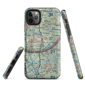 North Canaan Aviation Facilities Inc Airport (CT24) VFR Sectional  Tough iPhone Case