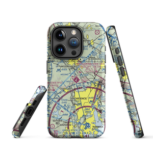 North Central State Airport (SFZ) VFR Sectional  Tough iPhone Case