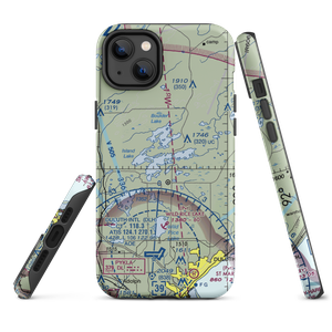 North Country Seaplane Base (9M0) VFR Sectional  Tough iPhone Case