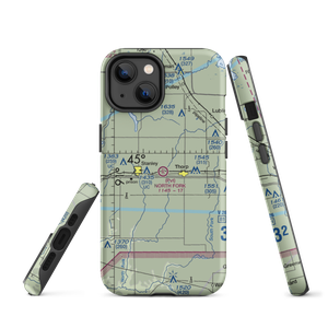 North Fork Airport (97WI) VFR Sectional  Tough iPhone Case