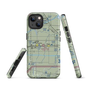 North Fork Airport (97WI) VFR Sectional  Tough iPhone Case