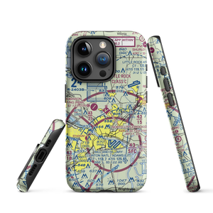 North Little Rock Municipal Airport (ORK) VFR Sectional  Tough iPhone Case