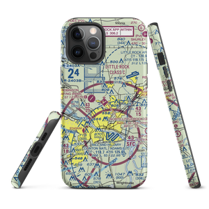 North Little Rock Municipal Airport (ORK) VFR Sectional  Tough iPhone Case