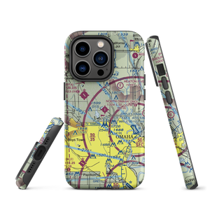 North Omaha Airport (3NO) VFR Sectional  Tough iPhone Case