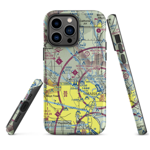 North Omaha Airport (3NO) VFR Sectional  Tough iPhone Case