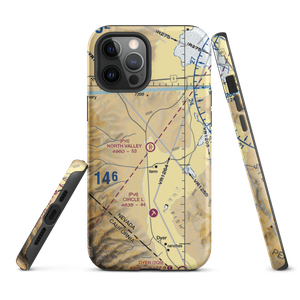 North Valley Airport (9CA6) VFR Sectional  Tough iPhone Case