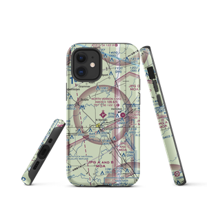 North Vernon Airport (OVO) VFR Sectional  Tough iPhone Case