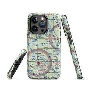 North West Indiana Air Airport (II04) VFR Sectional  Tough iPhone Case