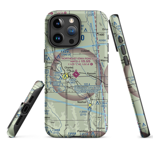 Northeast Iowa Regional Airport (CCY) VFR Sectional  Tough iPhone Case