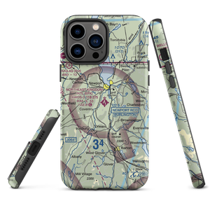 Northeast Kingdom International Airport (EFK) VFR Sectional  Tough iPhone Case