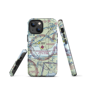 Northeastern Regional Airport (EDE) VFR Sectional  Tough iPhone Case