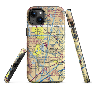 Northern Colorado Regional Airport (FNL) VFR Sectional  Tough iPhone Case