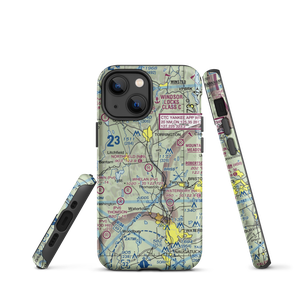 Northfield Heliport (N09) VFR Sectional  Tough iPhone Case