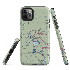 Northome Municipal Airport (43Y) VFR Sectional  Tough iPhone Case