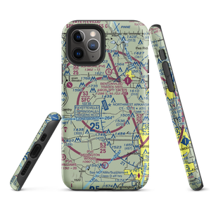 Northwest Arkansas Regional Airport (XNA) VFR Sectional  Tough iPhone Case