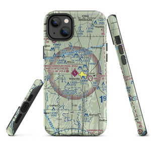 Northwest Missouri Regional Airport (EVU) VFR Sectional  Tough iPhone Case