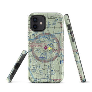 Northwest Missouri Regional Airport (EVU) VFR Sectional  Tough iPhone Case