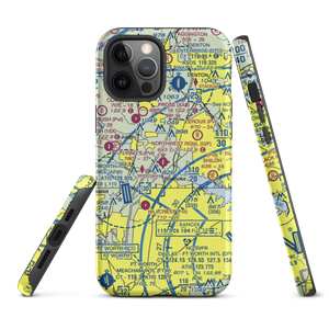 Northwest Regional Airport (52F) VFR Sectional  Tough iPhone Case