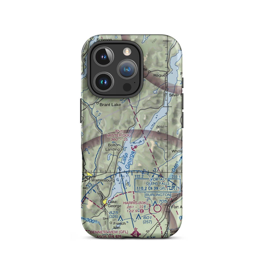 Northwest Waterbird Seaplane Base (2NK0) VFR Sectional  Tough iPhone Case iPhone 16 Pro model shown