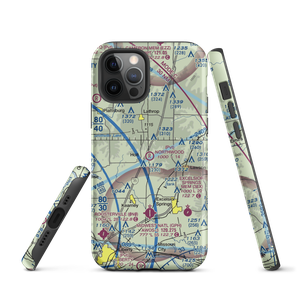 Northwood Airport (2MO2) VFR Sectional  Tough iPhone Case