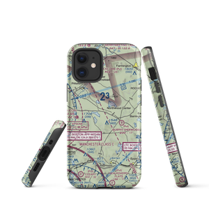 Northwood Airport (NH84) VFR Sectional  Tough iPhone Case