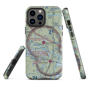 Northwoods Airport (72MI) VFR Sectional  Tough iPhone Case