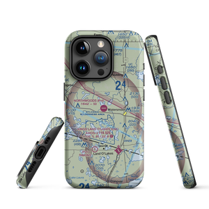 Northwoods Airport (72MI) VFR Sectional  Tough iPhone Case